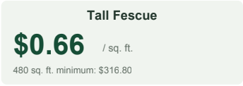 Fescue Sod Grass